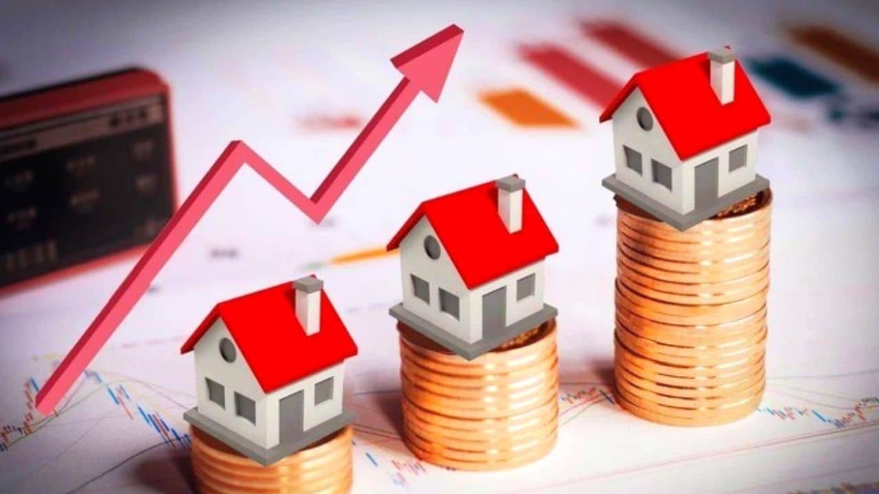 biểu đồ tăng giá bất động sản